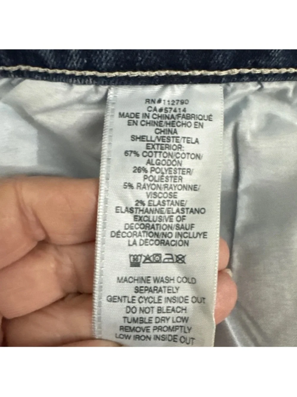 True Religion Mens 36X32 Rocco Skinny Relaxed Blue Denim Jeans Stretch Pockets